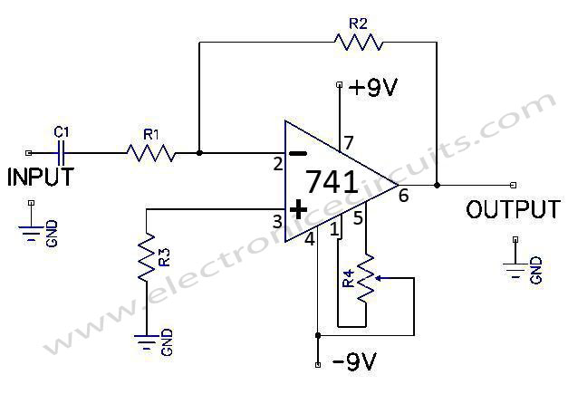 741-op-amp-general-purpose-inverting-ac-amplifier