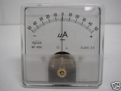 micro-ampere-meter