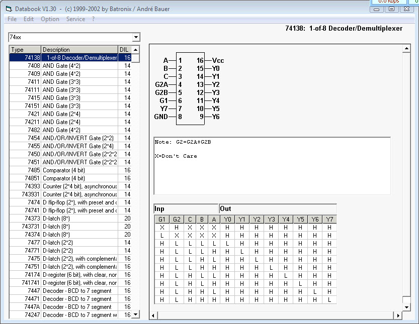 IC Databook Software