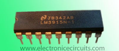 LM3915 Dot Bar Display Driver IC