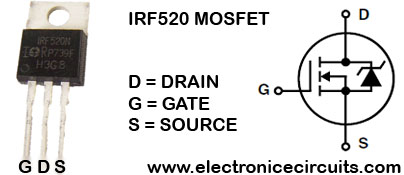 IRF520 N Channel Power MOSFET