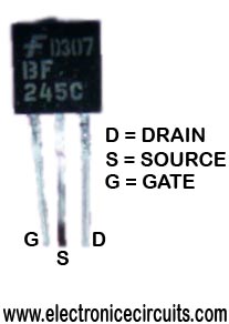 bf245 N-channel silicon field-effect transistor