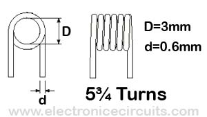 tda7000 fm radio Tuning coil L1