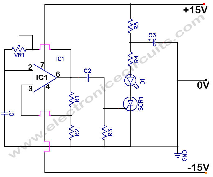 Infrared remote control transmitter circuit