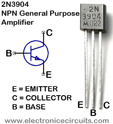 2N3904 NPN Transistor General Purpose Amplifier