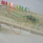 LM3914 12V Battery indicator test circuit