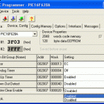 WinPic PIC Programmer to program the PIC firmware from a HEX-file