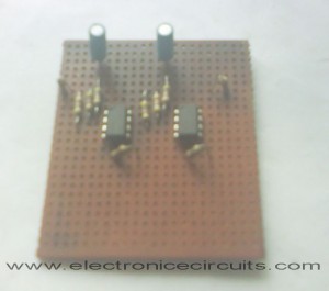 741 Stereo PreAmplifier Circuit Diagram