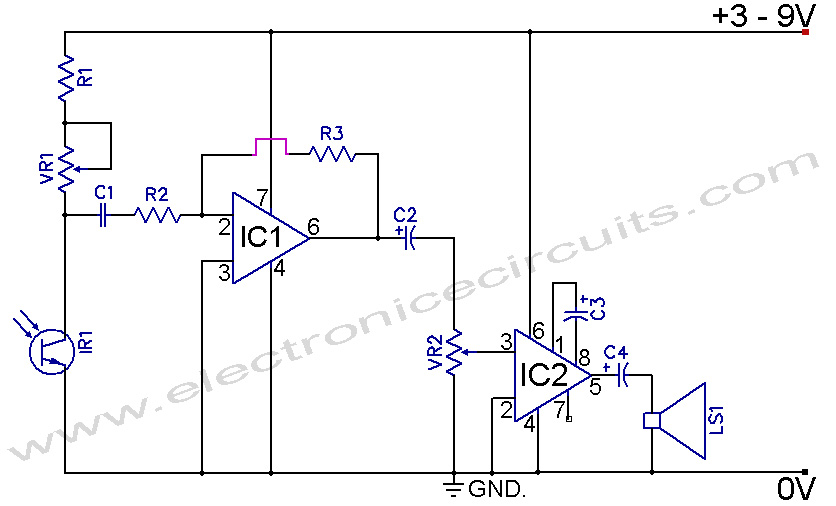 IR Remote Control Tester Circuit