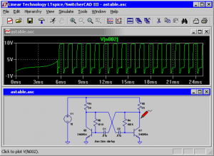 LTspice IV Circuit Simulation Schematic Capture Tool