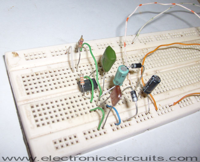 555 Negative Voltage Power Supply Circuit | Electronic ...