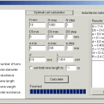 Coil Maestro OPTIMAL COIL Inductance Calculator