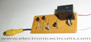 VCR Video Detector Switch Controller Circuit