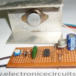 12V DC Lamp Dimmer Circuit Using 555 Timer IC