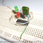 Two LED Flasher Circuit Diagram