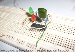 2 Two LED CMOS Flasher Circuit