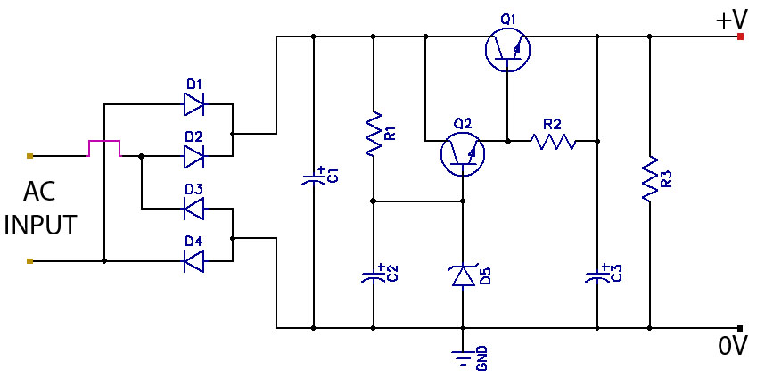 DC Power Supply Circuit Diagram further MOS FET Power lifier Circuit 