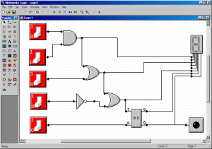 multimedia Logic Digital Circuit Design simulator Software