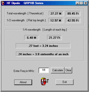 HF Dipole Antenna Design Software