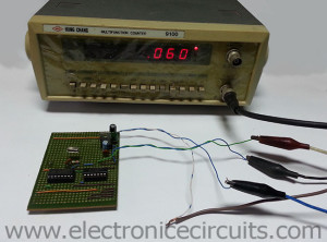50hz 60hz frequency signal generator circuit using crystal